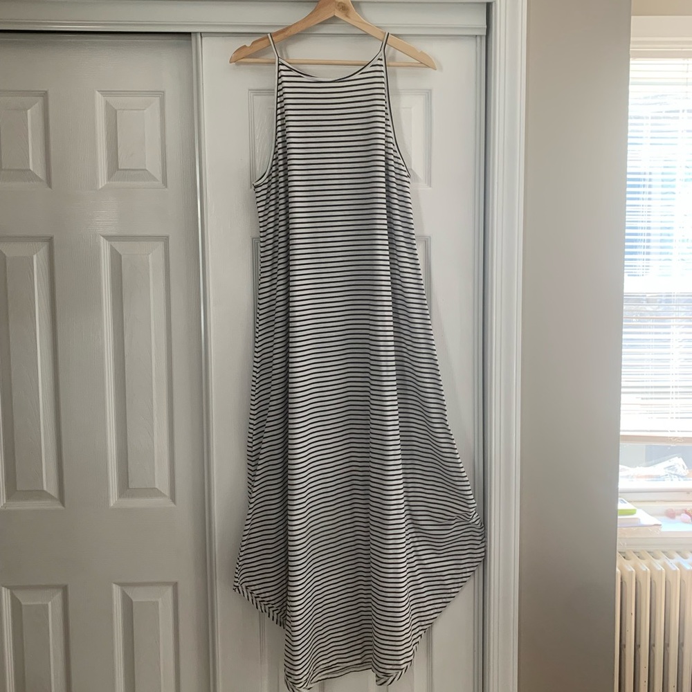 Maxi Dress - Striped - XL